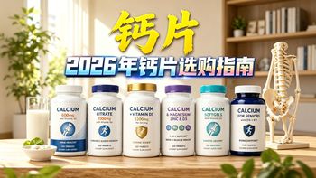 【钙片】2026年钙片测评、推荐；18款钙片到底怎么选？全价位横评来了！MoveFree/钙尔奇/京东京造/健力多/诺特兰德/汤臣倍健/GNC/Inne
