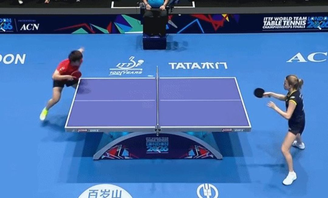 教科书式打削球，孙颖莎3-0横扫，对手三局仅得11分