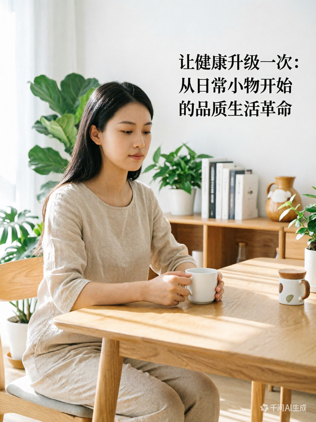 日常小物开启健康升级