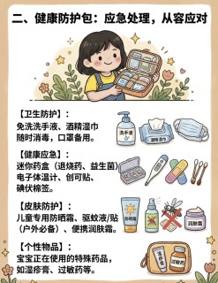 带娃出行必备清单｜照着打包，告别手忙脚乱