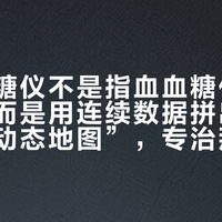 动态血糖仪不是指血血糖仪的升级版，而是用连续数据拼出全天血糖“动态地图”，专治那些指尖血永远抓不住的隐形波动