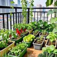 阳台种菜根本不省钱，一盆番茄成本够买三斤超市货