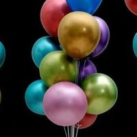 封神！1块多搞定派对布置免胶免氦气气球支架，过生日结婚装饰