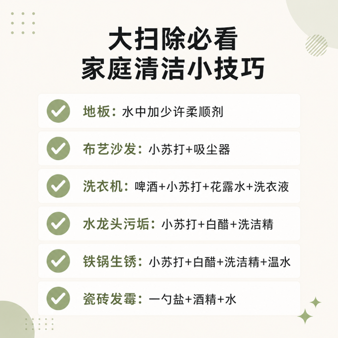 居室清洁