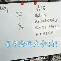 美甲消毒与清洁：75%与95%酒精的区别及正确用法