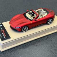 BBR AiMi CDLS026B 1/43 法拉利 罗马 Ferrari Roma Spider 烈焰红 汽车模型