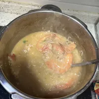浓郁虾油海鲜粥制作指南