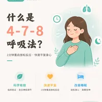 4-7-8呼吸法，1分钟重启你的放松开关