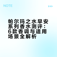 试香-帕尔玛之水 早安和早安系列