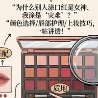 国货唇妆选购全攻略，黄皮显白不踩坑，这些网红款用了只想退钱