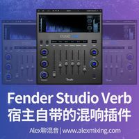 Fender Studio Verb 宿主自带的混响插件