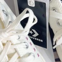 匡威小花刺绣帆布鞋，SEASONAL增高款，A15008C超可爱！
