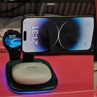 格鲁特树枝造型、磁吸无线充，15W、双色氛围灯 + 均价5块多！
