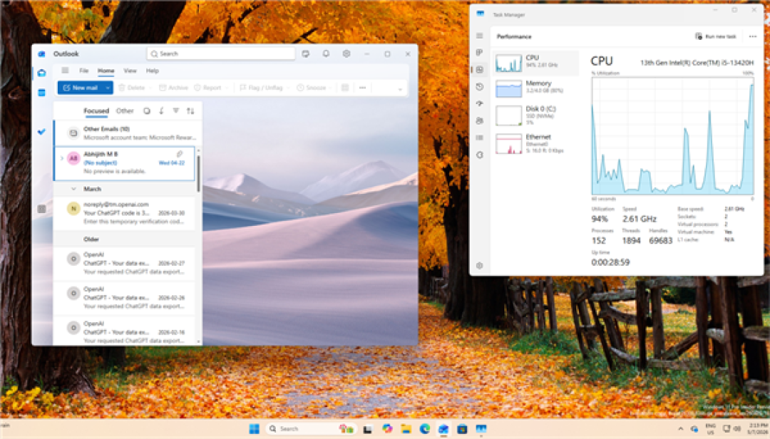 低端PC的革命来了!Windows新功能实测效果惊人:电脑流畅度质变