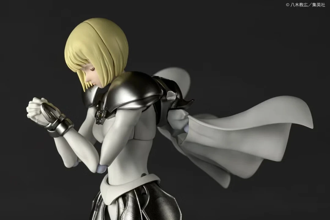 先上2人?海洋堂 转轮科技《大剑 CLAYMORE》克蕾雅&微笑的迪妮莎