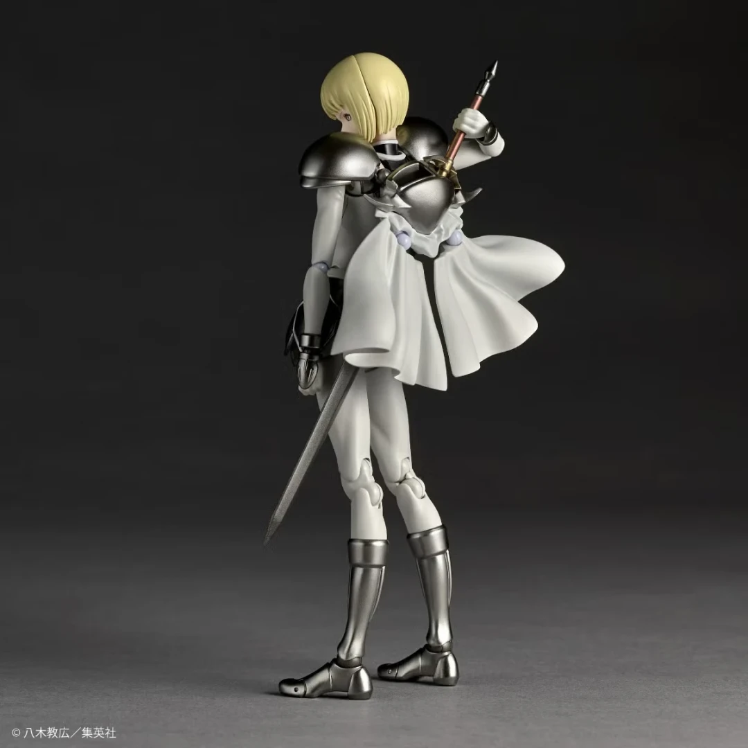先上2人?海洋堂 转轮科技《大剑 CLAYMORE》克蕾雅&微笑的迪妮莎