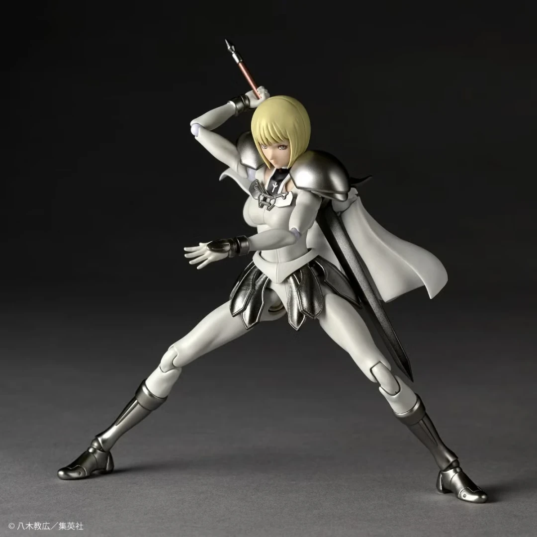 先上2人?海洋堂 转轮科技《大剑 CLAYMORE》克蕾雅&微笑的迪妮莎