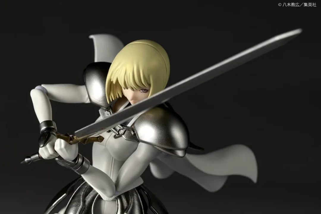 先上2人?海洋堂 转轮科技《大剑 CLAYMORE》克蕾雅&微笑的迪妮莎