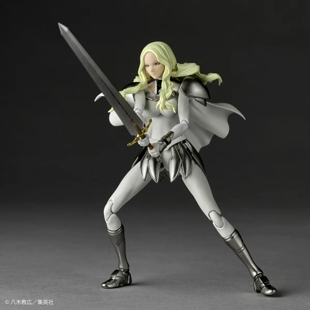 先上2人?海洋堂 转轮科技《大剑 CLAYMORE》克蕾雅&微笑的迪妮莎