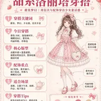 洛丽塔穿搭解析，了解不同的穿搭风格