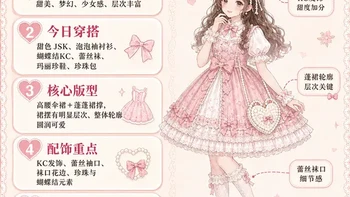 洛丽塔穿搭解析，了解不同的穿搭风格