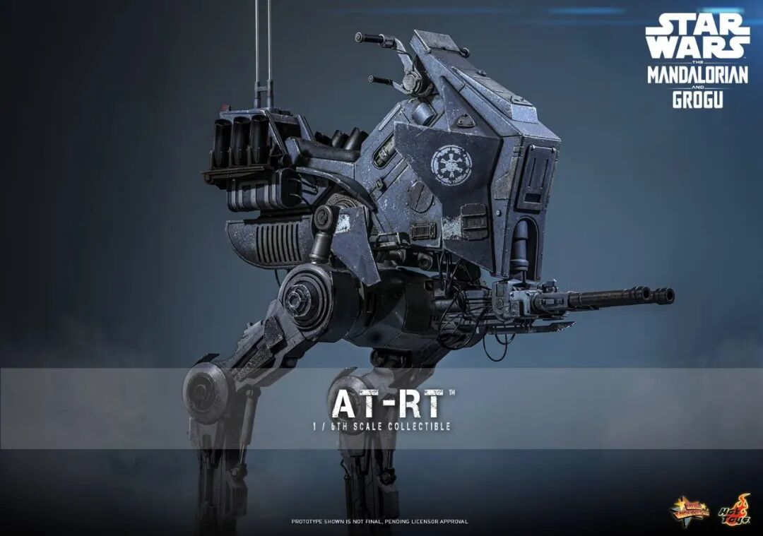 HOTTOYS 发布星球大战曼达洛人与古古 AT-RT