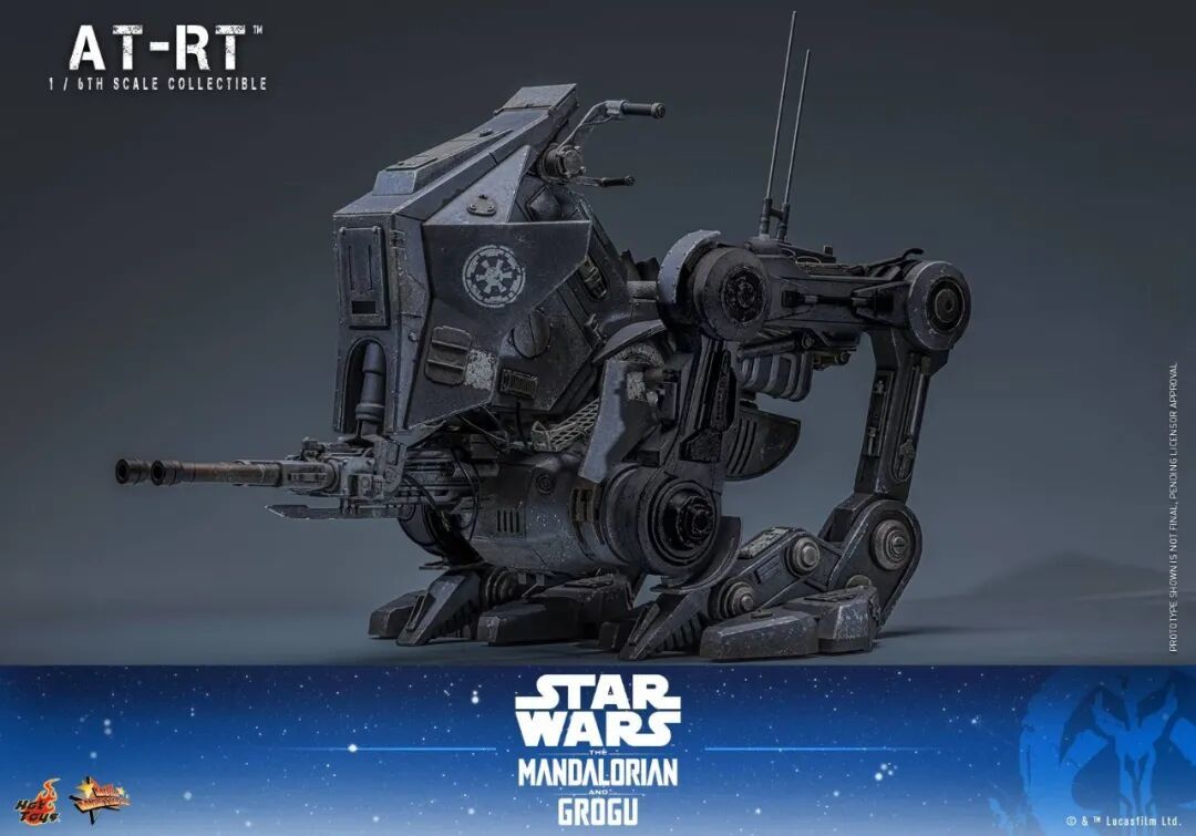 HOTTOYS 发布星球大战曼达洛人与古古 AT-RT