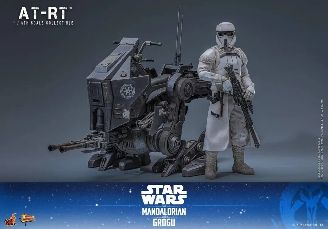 HOTTOYS 发布星球大战曼达洛人与古古 AT-RT