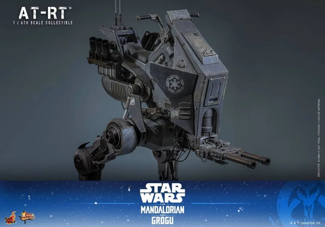 HOTTOYS 发布星球大战曼达洛人与古古 AT-RT