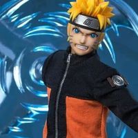 吞时工作室 正版授权火影忍者漩涡鸣人 1/12 布衣可动人偶开启预售