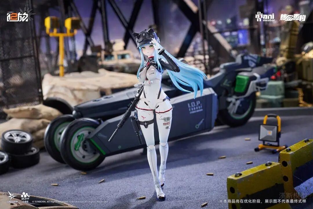 核金重构 少女前线2可露凯 极速车手 1/12 可动人偶开启预订