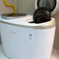 美的双子座分区洗衣机｜用一周懂分洗的重要