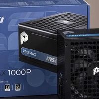 微星PRO MAX 1000P电源评测：用纯粹的设计带来纯粹的效能