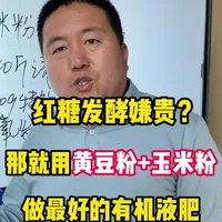 黄豆粉加玉米粉：低成本高效能有机液肥制作指南