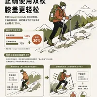 🛑 警告！为什么用登山杖膝盖反而更痛？