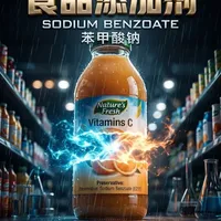饮料成分科普:苯甲酸钠与维生素C的化学反应与潜在风险
