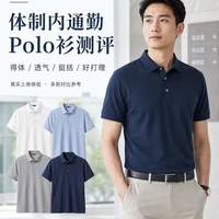 体制内男生夏季 polo 衫测评｜从几十到几百，这五款体面又凉快！