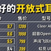 音质天花板！18款开放式耳机排行