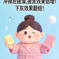 洗澡搓泥效果差？🚿先用香皂擦一遍