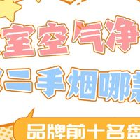 会议室空气净化器除二手烟哪款好？品牌前十名盘点，告别二手烟