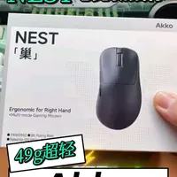 Akko巢Nest电竞鼠标核心参数解析：8K回报率与49克轻量化设计