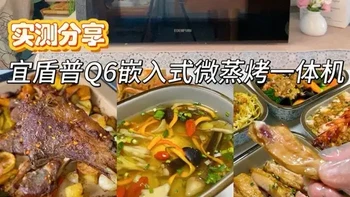 宜盾普Q6嵌入式微蒸烤一体机测评：双风炉与304不锈钢内胆解析