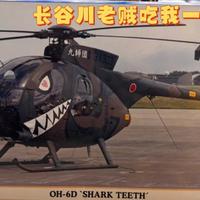 【模型开盒】 长谷川 07531 1:48 OH-6D轻型直升机