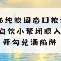 2026纯粮固态口粮酒实测：自饮小聚闭眼入，避开勾兑酒陷阱