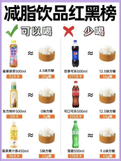 减肥期间必须要注意食用的饮品