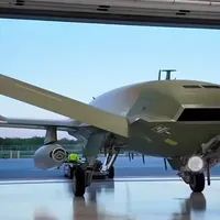 波音MQ-25A黄貂鱼舰载AI智能空中无人加油机