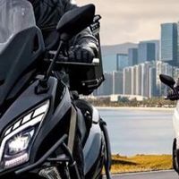 极速138km/h 豪爵龙骨踏板摩托车旅行者TVL350发布