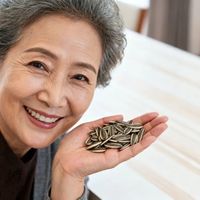 中老年人正确吃瓜子指南
