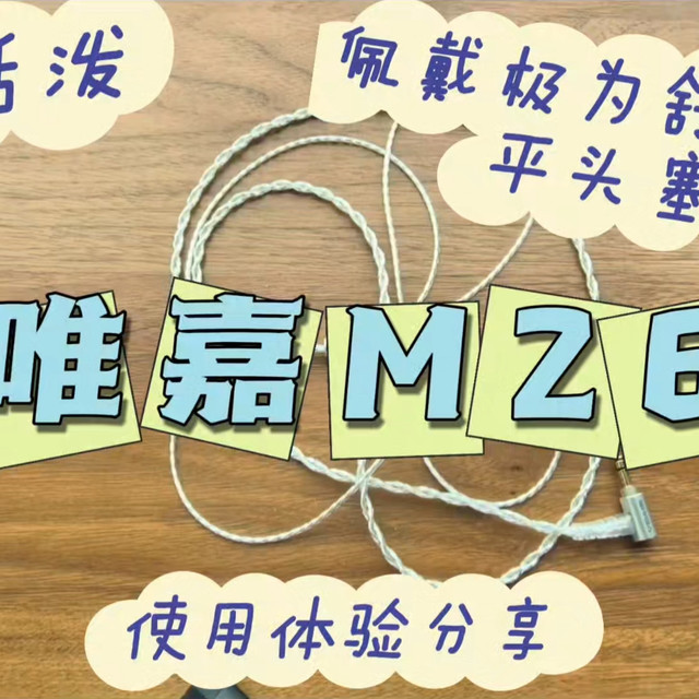 声音活泼，佩戴极为舒适的平头塞斯唯嘉M260使用体验分享