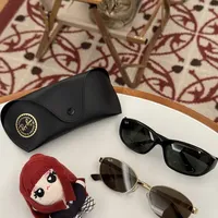 Jennie代言的雷朋墨镜选择，方圆脸适配
